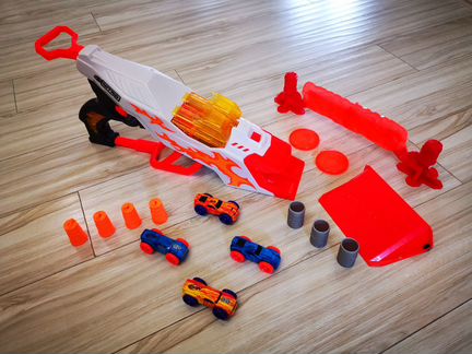 Трек nerf nitro Даблбрейк пусковое устройство