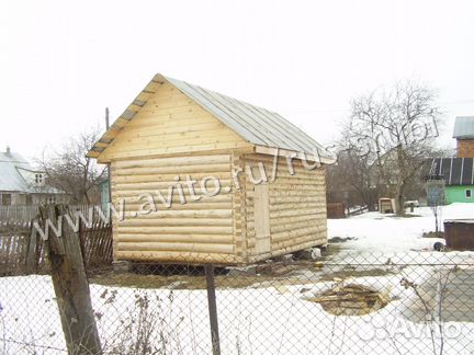 Сруб бани 5x6 м с доставкой и сборкой