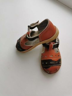 Сандали кожа