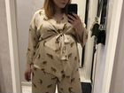 Костюм в пижамном стиле для беременных с тиграми A