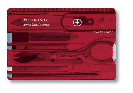 Швейцарская карта Victorinox Classic 0.7100.T