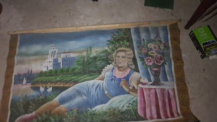 Картина большая холст масло