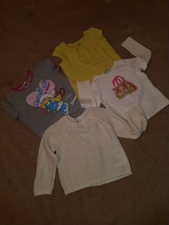Свитер/кофта футболка лонгслив H&M на 2 г