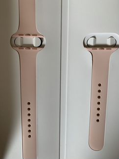 Спортивный ремешок цвета «розовый песок»