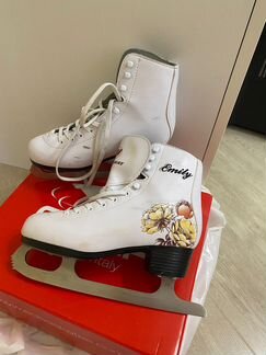 Коньки 36-37 размер, белые