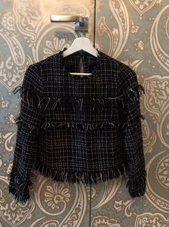 Твидовый топ Zara