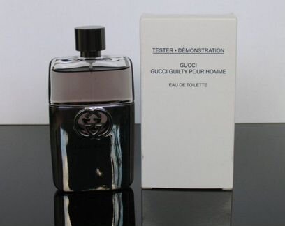 Парфюм новый gucci guilty pour homme тестер