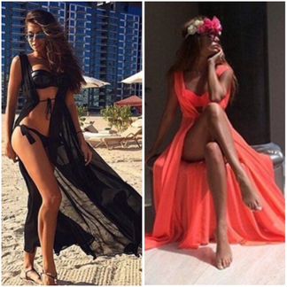 Шикарные пляжные туники