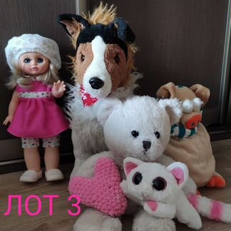 Мягкие игрушки пакетом