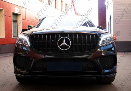 Решетка AMG GT Mercedes GLS черная