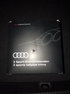 Насадка на глушитель audi Q3 оригинал новая 8U0071