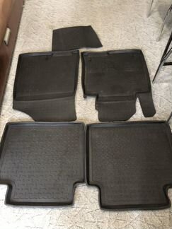 Автомобильные коврики резиновые