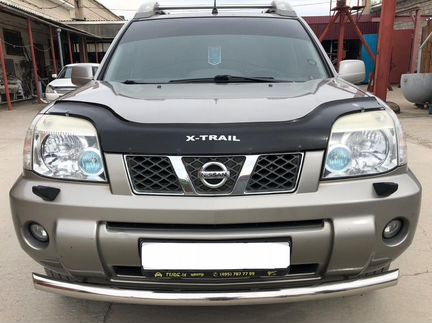 Защита бампера одинарная Nissan X-Trail T31