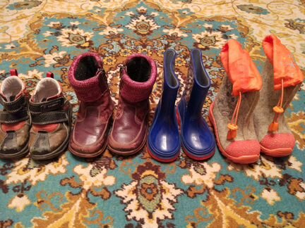 Обувь пакетом б/у р.21-22