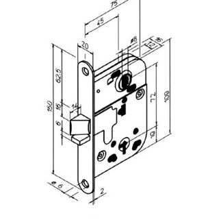 Замки Abloy 2014 с ключами
