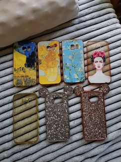 Чехлы на samsung S6/ S6 Edge. Ван Гог