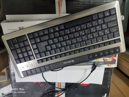 Клавиатура Defender Multimedia M Inox KM-900 USB