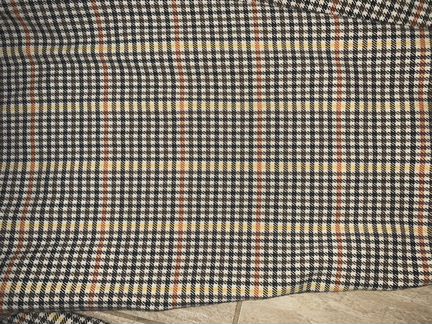 Брюки капри Bershka в клетку