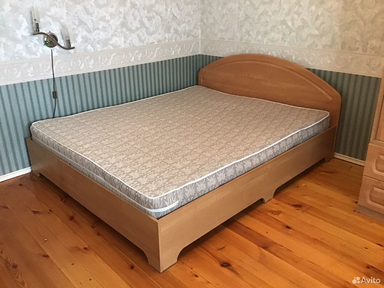 Кровать двухспальная тумбочки 89050618800 купить 3