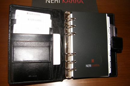 Органайзер новый neri karra Италия натур. кожа