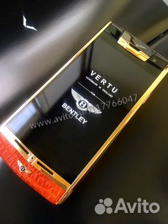 Vertu Signature Touch for Bentley Red Alligator