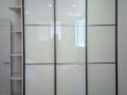 Двери с крашеным стеклом Lacobel шк-180