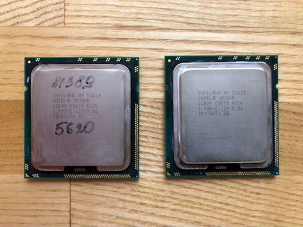 Intel E5620 2,4 ггц, 4 ядра