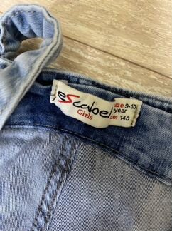 Костюм Джинсовый, Eskadoel. на девочку 9/10 лет