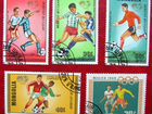 Подборка набор 60 марок мира Футбол объявление продам