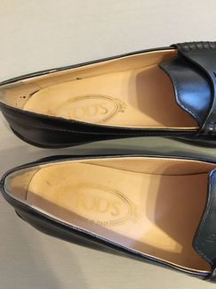 Мокасины слипоны tods оригинал