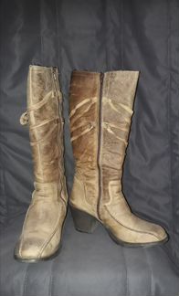 Сапоги утеплённые женские