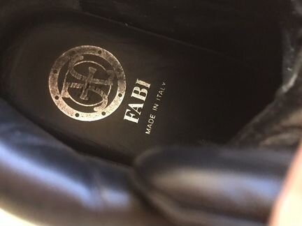 Ботинки натуральная кожа Fabi