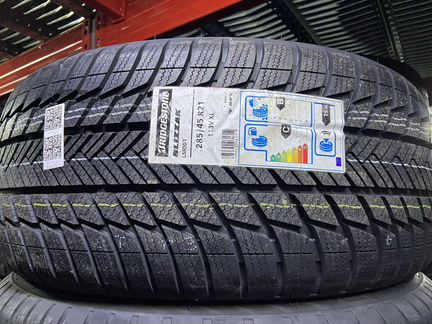 Runflat липучки х7 зима 285 45 r21 Bridgestone LM