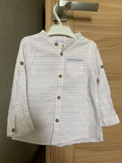 Рубашка Zara на 12/18 мес (80-86см)
