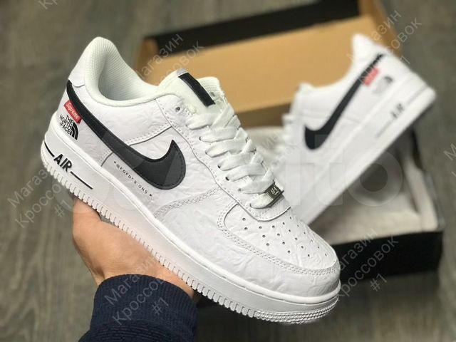 air force 1 supreme north face