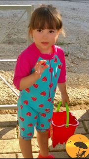 Солнцезащитный комбинезон 86-92