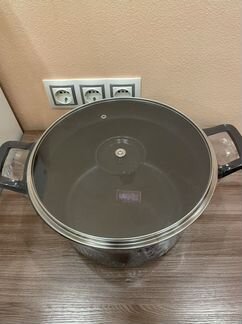 Кастрюля 7,5л новая regent inox