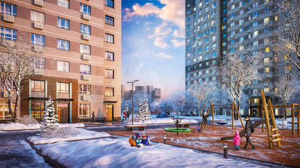 3-к квартира, 82.9 м², 21/23 эт.
