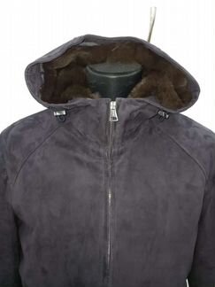 Loro piana бомбер замшевый