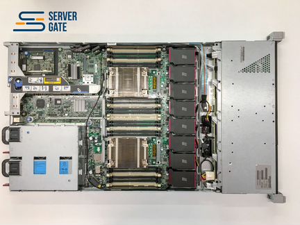 Сервер HP DL360p G8 4LFF 2x E5-2670v2 128 GB