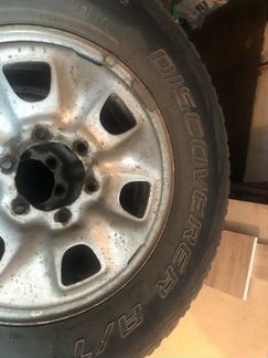 Колеса на Toyota Hilux, Prado