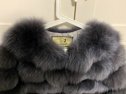 Шуба из песца