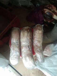 Говяжий язык и мясо