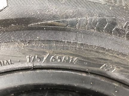 Volkswagen Polo колёса зима шипы