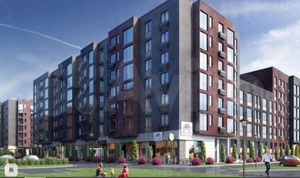 1-к квартира, 37.6 м², 6/7 эт.