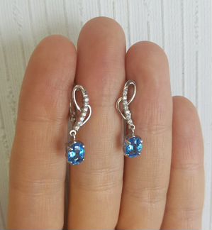 Золотые серьги