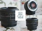 Объектив Nikon AF Nikkor 50mm 1:1.8D объявление продам