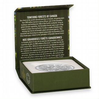 Канада 2014 200 долларов фауна Леса серебро