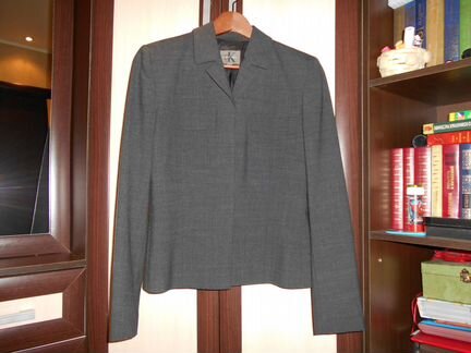 Пиджак Calvin Klein шерсть новый 44