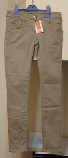 Новые Бежевые брюки kanz рост 152 для девочки